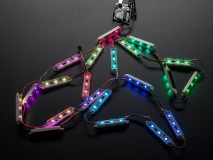 75mm Bars - 12V Digital RGB LED Pixels (Strand of 21) - WS2801