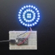 NeoPixel Triple-Ring Board with 44 Thru-Hole LEDs - 66mm Diameter