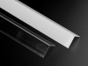 ALU-3030S-COR 30 x 30 Wide Rounded Corner Aluminum Channel - Corner - For Strips Up To 20mm - 1m / 2m – Including Diffuser