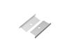 ALU-9535-R LED Aluminum Channel - Recessed - For Strips Up To 70mm - Silver - 1m / 2m - Frosted Lens