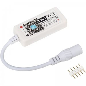 Smart WiFi RGB Strip Controller Compatible with Alexa / Google Home Voice Control