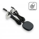 Invisible 9030 Touch Dimmer Sensor Switch for behind ceramic, wood, glass 12V-24V DC 5A 60W Black Color