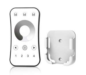4 Zones Dimming Remote Control R6 - White / Black