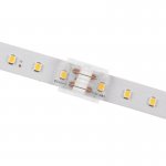 Solderless Clamp-On Butt Connector - 12mm Single Color LED Strip Lights