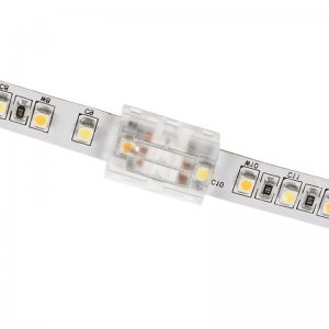 Solderless Clamp-On Butt Connector - 10mm Tunable White LED Strip Lights
