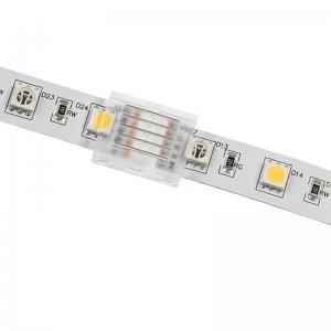 Solderless Clamp-On Butt Connector - 12mm RGBW LED Strip Lights