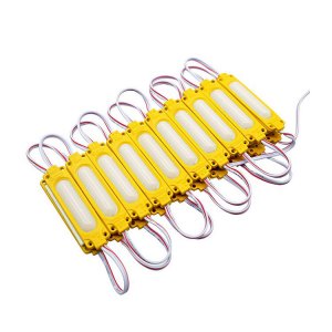 Single Color LED Modules - Waterproof 12V LED Strip Modules With Diffuser - 20-Pack