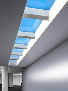 2X2ft LED Artificial Skylight Smart Home Wifi Control Ceiling Lamp Indoors - 80W - Tunable CCT - Dimmable - 1800~10000K