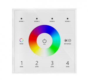 4 Zones RGB Touch Panel DMX Master (100-240VAC Input) T13