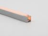 ALU-078-1-R LED Aluminum Channel - Recessed - For Strips Up To 5mm - Silver - 1m / 2m - Frosted Lens
