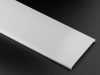 ALU-10235 Aluminum Channel - Surface / Hanging mount - For Strips Up To 80mm - Silver - 1m / 2m - Frosted Lens