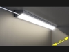 ALU-1620 LED Aluminum Channel - Surface - For Strips Up To 14mm - Silver - 1m / 2m - Frosted Lens