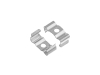 ALU-1715 LED Aluminum Channel - Surface - For Strips Up To 13mm - Silver - 1m / 2m - Frosted Lens