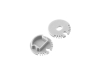 ALU-2020 Aluminum Channel - Surface / Hanging mount - For Strips Up To 17mm - Silver - 1m / 2m - Frosted Lens