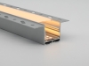 ALU-7535 Drywall LED Aluminum Channel - Recessed - For Strips Up To 25mm - 1m / 2m - Frosted Lens