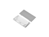 ALU-7635 Aluminum Channel - Surface / Hanging mount - For Strips Up To 55mm - Silver - 1m / 2m - Frosted Lens