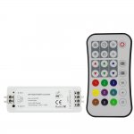 Digital RGB LED Controller with RF Wireless Remote - SPI Controller - 5-24 VDC