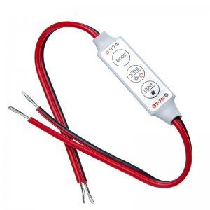 Single Color LED Controller with Dynamic Modes - Mini LED Dimmer