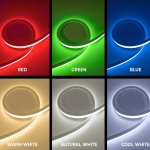 Neon LED Strip Light - Top Bend Neon Flex - IP67 - 16mm Wide - 24V - 5m