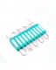 Single Color LED Modules - Waterproof 12V LED Strip Modules With Diffuser - 20-Pack