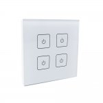 Sunricher RF 4 Zone Wall Panel for SR2501N Receivers (Low Voltage)