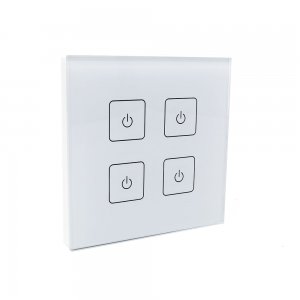 Sunricher RF 4 Zone Wall Panel for SR2501N Receivers (Low Voltage)