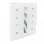 Sunricher RF Single Colour Touch Slider RF Wall Panel White (Low voltage)