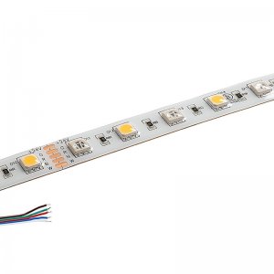 5m RGBW LED Strip Light - Color-Changing LED Tape Light - IP65 Weatherproof - 12V / 24V