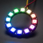 NeoPixel Ring - 12 x 5050 RGB LED with Integrated Drivers