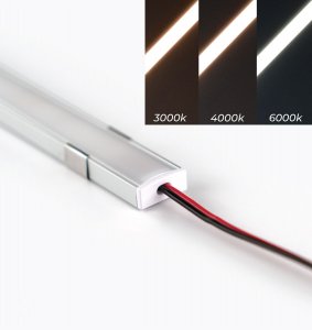 30" Dimmable LED Under Cabinet Light Bar for Kitchen - 24V