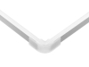 ALU-1002-COR 16 x 16 Wide Rounded Corner Aluminum Channel - Corner - For Strips Up To 10mm - 1m / 2m – Including Diffuser