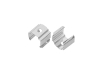 ALU-1215 LED Aluminum Channel - Surface - For Strips Up To 10mm - Silver - 1m / 2m - Frosted Lens