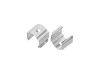 ALU-1407 LED Aluminum Channel - Surface - For Strips Up To 12mm - Silver - 1m / 2m - Frosted Lens