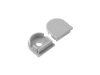 ALU-1601 LED Aluminum Channel - Surface - For Strips Up To 17mm - Silver - 1m / 2m - Frosted Lens