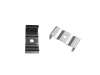 ALU-2005A LED Aluminum Channel - Surface - For Strips Up To 27mm - Silver - 1m / 2m - Frosted Lens