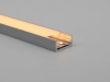 ALU-2010 LED Aluminum Channel - Surface - For Strips Up To 17mm - Silver - 1m / 2m - Frosted Lens
