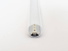 ALU-30 Aluminum Channel - Surface / Hanging mount - For Strips Up To 20mm - Silver - 1m / 2m - Frosted Lens