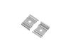 ALU-4035 Aluminum Channel - Surface / Hanging mount - For Strips Up To 18mm - Silver - 1m / 2m - Frosted Lens