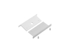 ALU-9135-R LED Aluminum Channel - Recessed - For Strips Up To 55mm - Silver - 1m / 2m - Frosted Lens