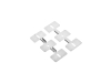ALU-9538 Aluminum Channel - Surface / Hanging mount - For Strips Up To 25mm - Silver - 1m / 2m