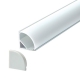 ARC-EM Rounded Corner Base Aluminum Channel - Corner - For Strips Up To 10mm - 1m / 2m