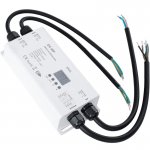 LED Waterproof DMX512 and RDM Decoder - 4 Channel - 5 Amp - 12-36V - Digital Display - DS-WDMX45
