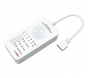 5-24VDC 3CH*1.5A PIR + WiFi & RF Controller E3-R(WT) (Tuya App)