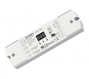 5-24VDC WiFi & RF Dual PIR Sensor + Dual Push Button SPI Controller ES-D(WT)