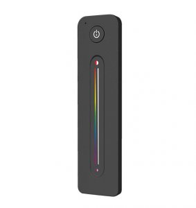 1 Zone RGBW Ultrathin Touch Slide RF Remote Controller R14 - White / Black