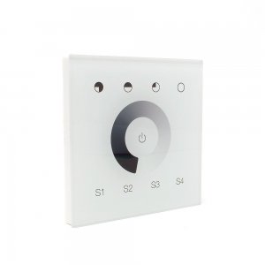 Sunricher ZigBee Single Colour 1 Group 4 Scene Wall Panel White (Mains voltage)