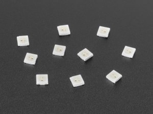 NeoPixel 5050 RGB LED with Integrated Driver Chip - 10 Pack