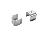 ALU-1013 LED Aluminum Channel - Surface - For Strips Up To 8mm - Silver - 1m / 2m - Frosted Lens