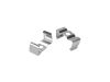 ALU-1305 LED Aluminum Channel - Surface - For Strips Up To 16mm - Silver -1m / 2m - Frosted Lens