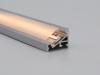 ALU-1620 LED Aluminum Channel - Surface - For Strips Up To 14mm - Silver - 1m / 2m - Frosted Lens